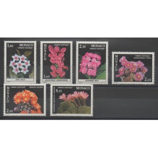 Stamps - flowers - Monaco - 1982 - Nb 1306/1311