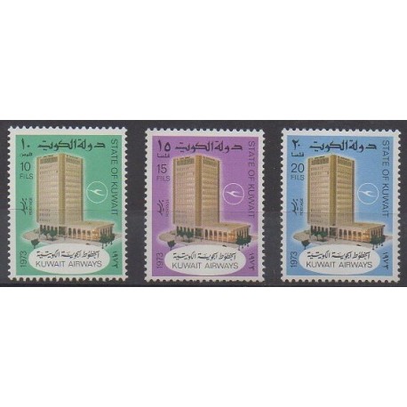 Kuwait - 1973 - Nb 555/557 - Planes