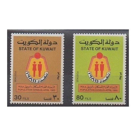 Kowaït - 1985 - No 1054/1055