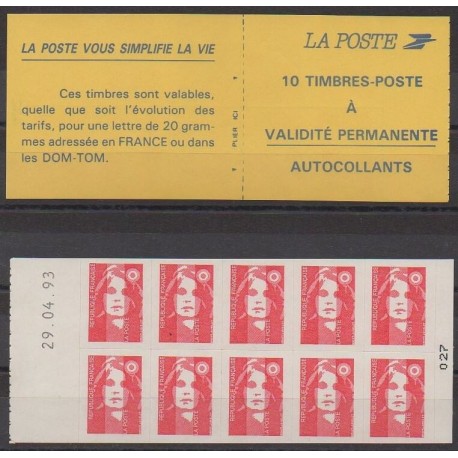 France - Booklets - 1993 - Nb 2807 - C2