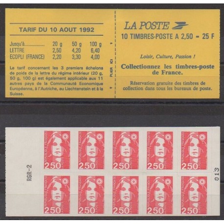 France - Carnets - 1991 - No 2720 - C2 - RGR-2