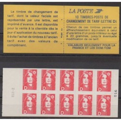 France - Booklets - 1991 - Nb 2713 - C1 - RGR-2