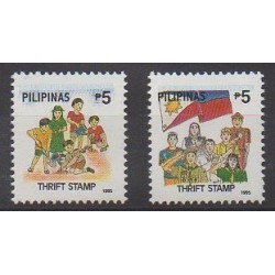 Philippines - 1995 - No 2216A/2216B