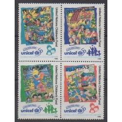 Philippines - 1996 - Nb 2276/2279 - Childhood
