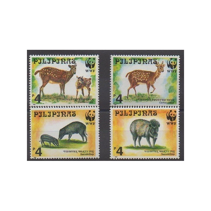 Acheter cette série de timbres des Philippines de l'année 1997 (No 2354/2357).