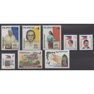 Acheter cette série de timbres des Philippines de l'année 1998 (No 2454/2461).