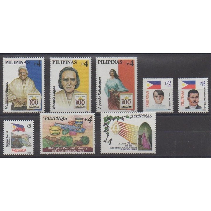 Acheter cette série de timbres des Philippines de l'année 1998 (No 2454/2461).