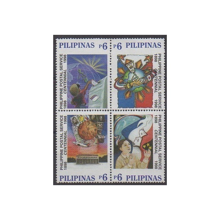 Buy this set of stamps of Philippines of the year 1998 (Nb 2464/2467).