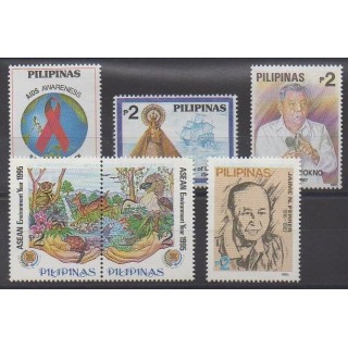 Acheter cette série de timbres des Philippines de l'année 1995 (No 2167/2172).