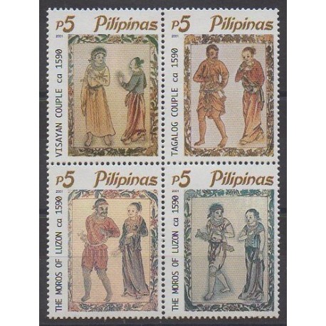 Philippines - 2001 - Nb 2672/2675