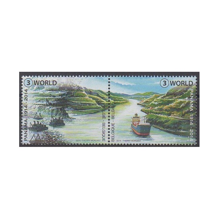 Acheter cette série de timbres de Belgique de l'année 2014 (No 4405/4406).