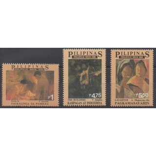 Buy this set of stamps of Philippines of the year 1990 (Nb 1740/1742).