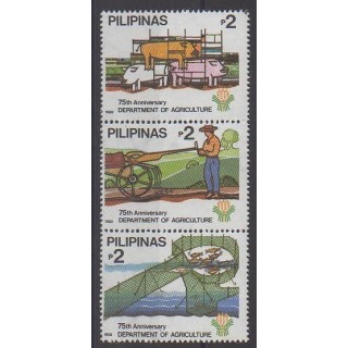 Buy this set of stamps of Philippines of the year 1992 (Nb 1886/1888).
