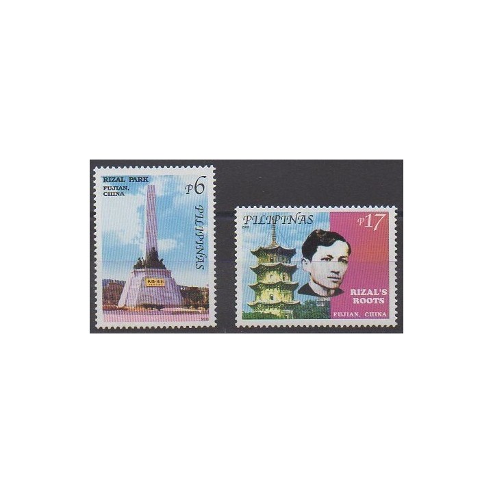 Buy this set of stamps of Philippines of the year 2003 (Nb 2786/2787).