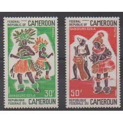 Cameroun - 1970 - No 487/488 - Folklore