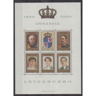 Acheter ce bloc-feuillet du Luxembourg de l'année 1990 (No BF16).
