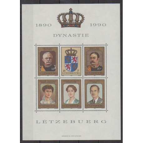Luxembourg - 1990 - Nb BF16 - Royalty