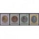 Luxembourg - 1985 - Nb 1067/1070 - Coins, Banknotes Or Medals