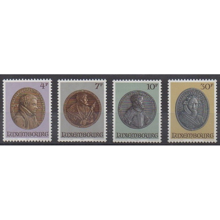 Acheter cette série de timbres du Luxembourg de l'année 1985 (No 1067/1070).