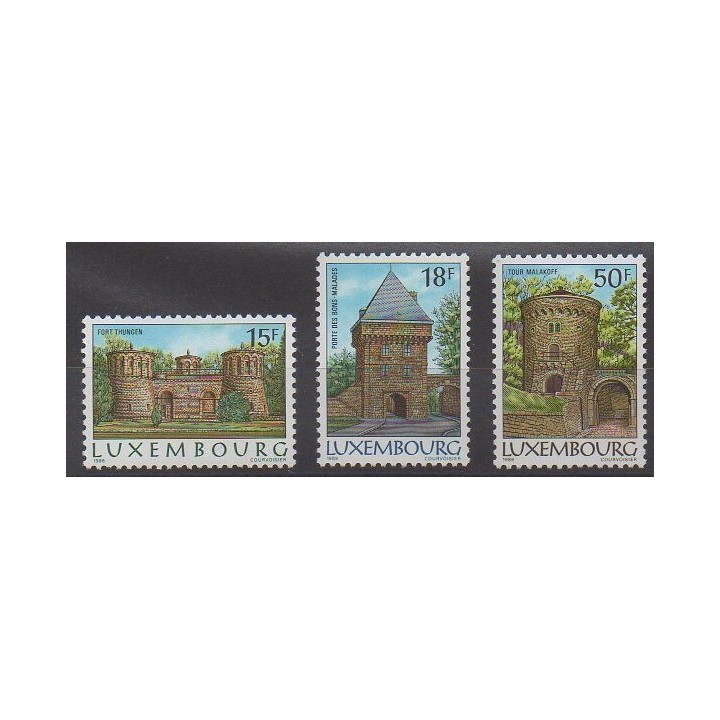 Acheter cette série de timbres du Luxembourg de l'année 1986 (No 1103/1105).
