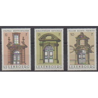 Buy this set of stamps of Luxembourg of the year 1988 (Nb 1154/1156).
