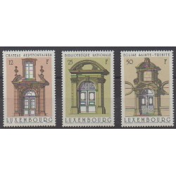 Luxembourg - 1988 - No 1154/1156 - Architecture