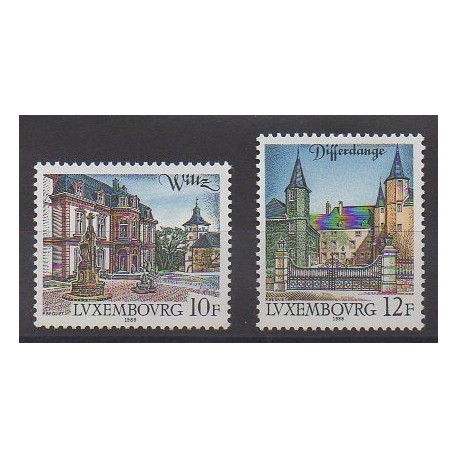 Luxembourg - 1988 - No 1151/1152 - Tourisme