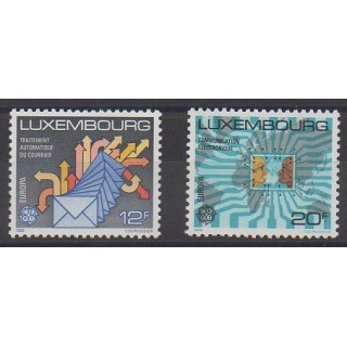 Buy this set of stamps of Luxembourg of the year 1988 (Nb 1149/1150).