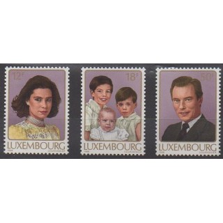 Acheter cette série de timbres du Luxembourg de l'année 1988 (No 1146/1148).
