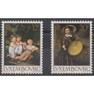 Buy this set of stamps of Luxembourg of the year 1989 (Nb 1169/1170).