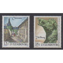 Luxembourg - 1989 - No 1180/1181 - Sites