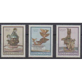 Acheter cette série de timbres du Luxembourg de l'année 1990 (No 1198/1200).
