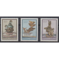Luxembourg - 1990 - Nb 1198/1200 - Art