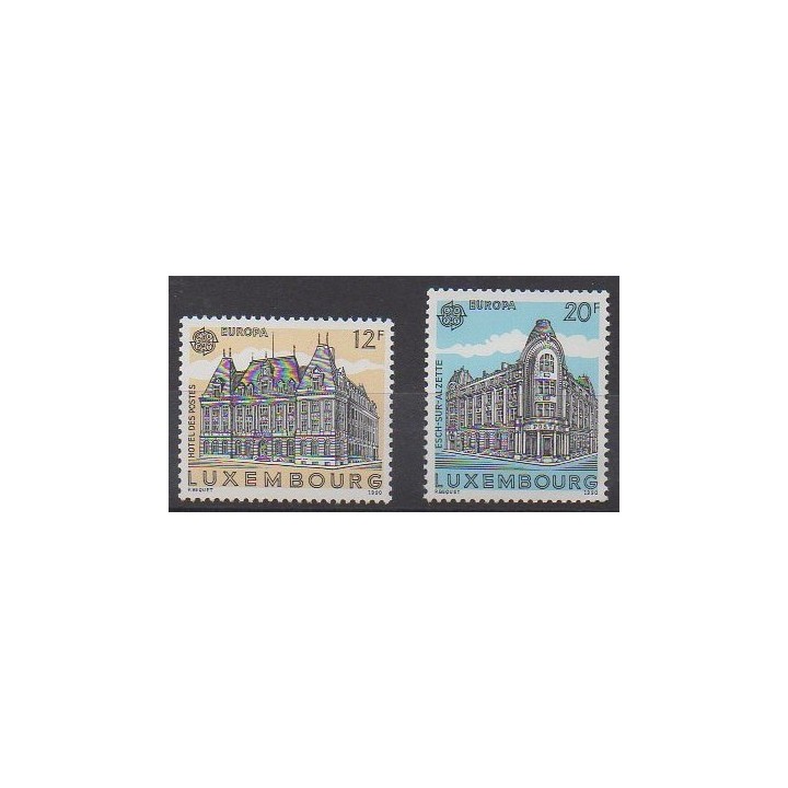 Acheter cette série de timbres du Luxembourg de l'année 1990 (No 1193/1194).