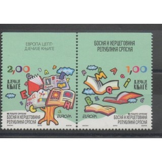 Timbres - enfance - Bosnie-Herzégovine République Serbe - 2010 - No 460a/461a