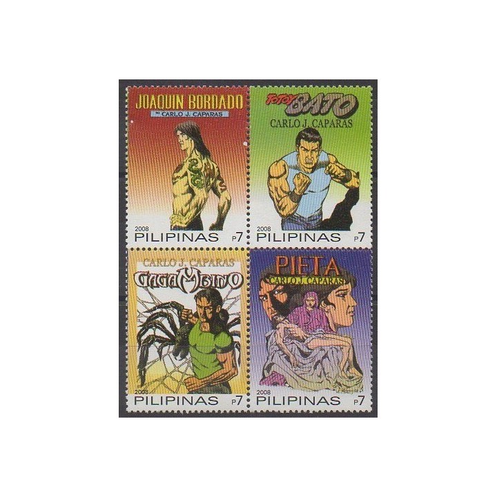 Acheter cette série de timbres des Philippines de l'année 2008 (No 3291/3294).