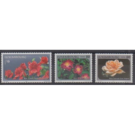 Luxembourg - 1997 - Nb 1360/1362 - Roses