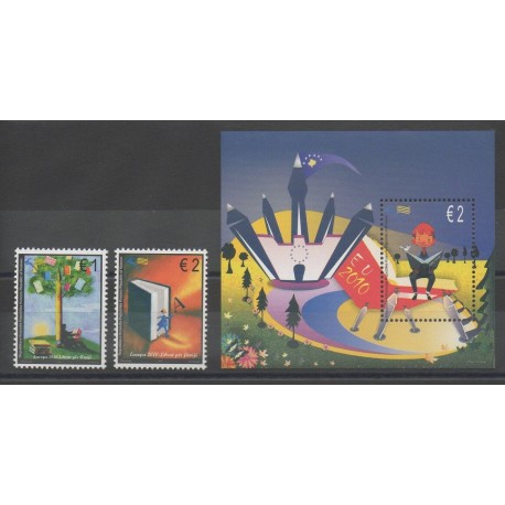Timbres - enfance - Kosovo - 2010 - No 51/52 - BF 6