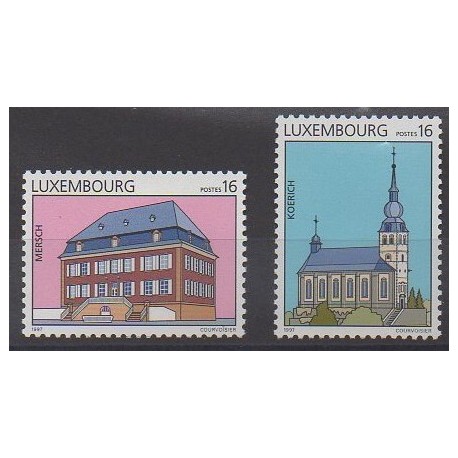 Luxembourg - 1997 - No 1363/1364 - Monuments