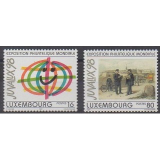 Acheter cette série de timbres du Luxembourg de l'année 1997 (No 1373/1374).