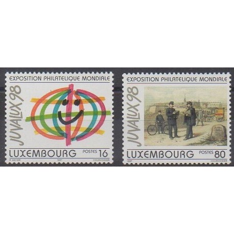 Luxembourg - 1997 - No 1373/1374 - Exposition - Philatélie