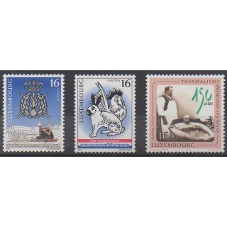 Acheter cette série de timbres du Luxembourg de l'année 1997 (No 1370/1372).
