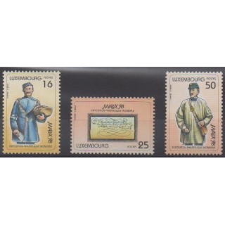 Acheter cette série de timbres du Luxembourg de l'année 1998 (No 1398/1400).