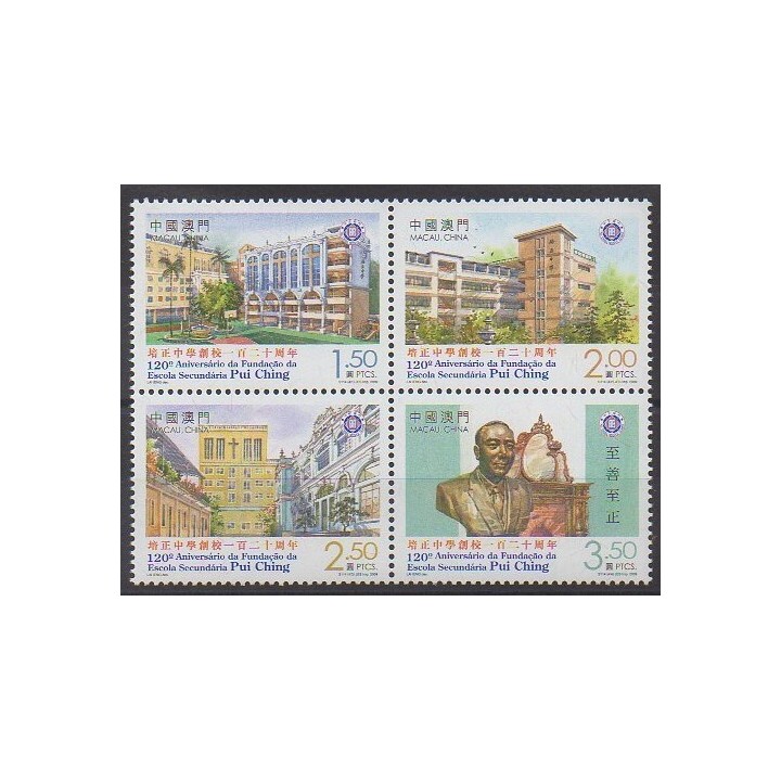 Acheter cette série de timbres de Macao de l'année 2009 (No 1462/1465).