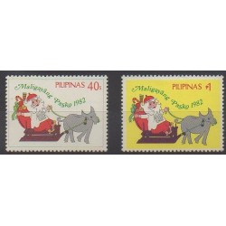 Philippines - 1982 - Nb 1300E/1300F - Christmas