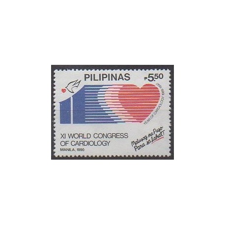 Philippines - 1990 - No 1716 - Santé ou Croix-Rouge