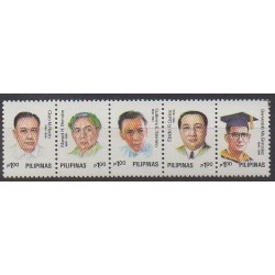Philippines - 1990 - No 1723/1727 - Célébrités