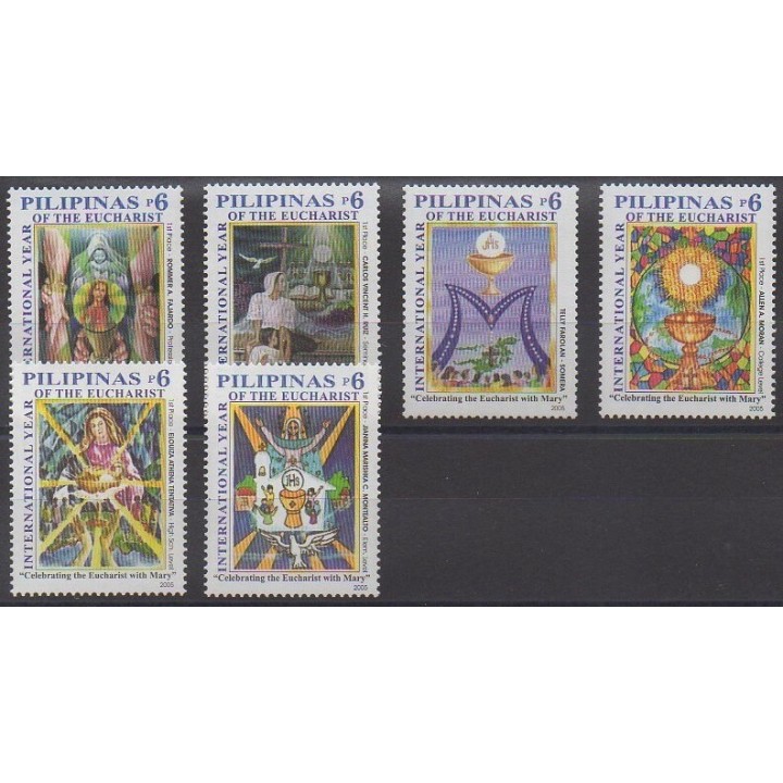 Acheter cette série de timbres des Philippines de l'année 2005 (No 2973/2978).