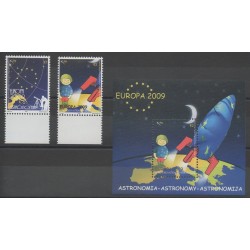 Timbres - espace - Kosovo - 2009 - No 35/36 - BF 4