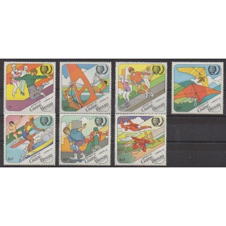 Acheter cette série de timbres de Guinée-Bissau de l'année 1985 (No 384/390).